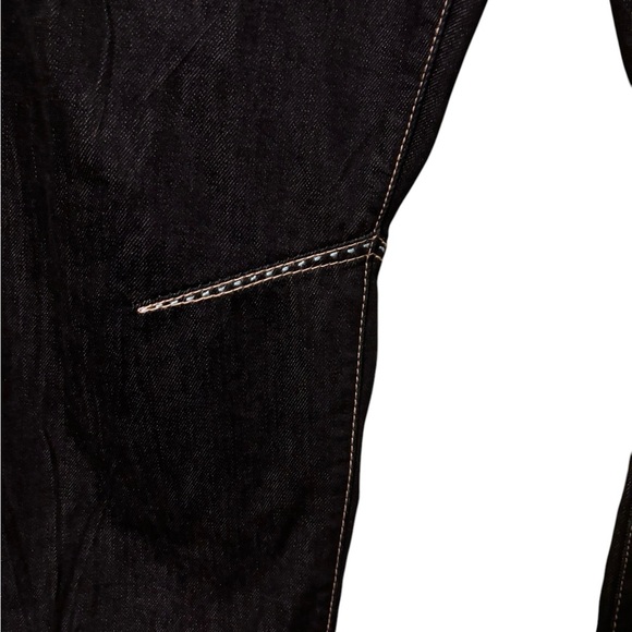 Coogi Y2K Mens Cyber Grunge Punk Embroidered Baggy Jeans Size 38/32 - Picture 3 of 10